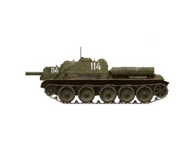 MINI ART Maquette  Sovi&eacute;tique SU-122 (Production d'&acirc;ge) avec l'int&eacute;rieu