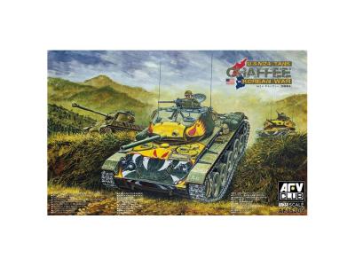 AFV CLUB Maquette  M24 Chaffee Tank US Army Korean War- 1/35 - Maquett