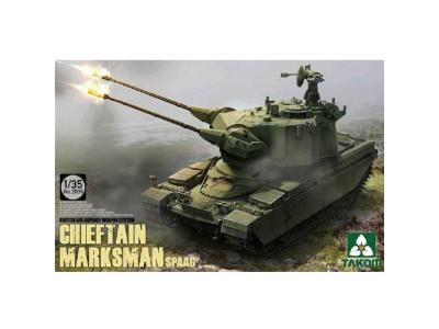 GENERIQUE Maquette Takom Chieftain Marksman SPAAGBritish automoteur Anti Gun Air