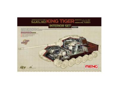 MENG  Model Roi Tiger Sd.Kfz.182 (avec Henschel Turret) int&eacute;rieur (con