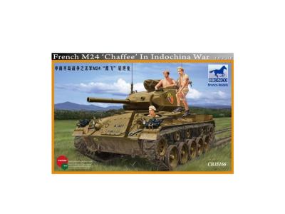 BRONCO MODELS Maquette  M24 Chaffeein French Indochina- 1/35 - Maquett