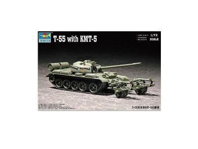 TRUMPETER  07283 Kit de mod&eacute;lisme T-55 avec KMT-5