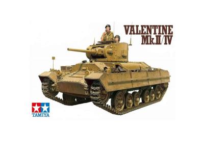 TAMIYA Maquette Char : Valentine Mk.II-IV 