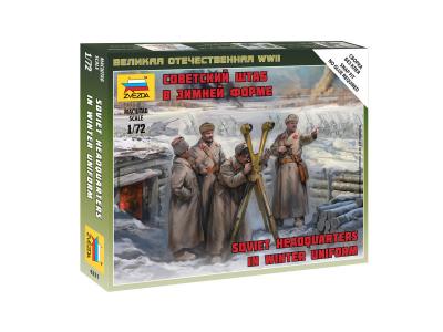 ZVEZDA - Etat Major SOVIETIQUE Hiver, Z6231, Non renseign&eacute;