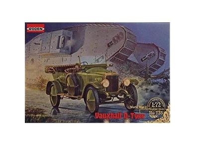 RODEN Maquette  Vauxhall D-Type Staff Car-1/72 - Maquette militaire