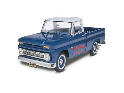 REVELL Maquette  1966 Chevy Fleetside Pickup- - Maquette de voiture