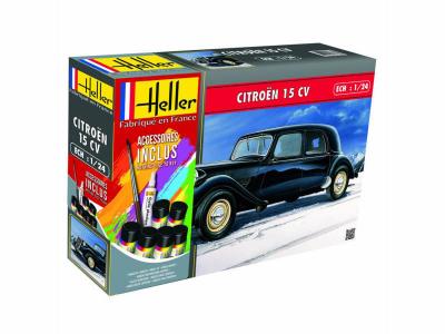 HELLER Starter Kit Citroen 15 Cv - 1:24e - 