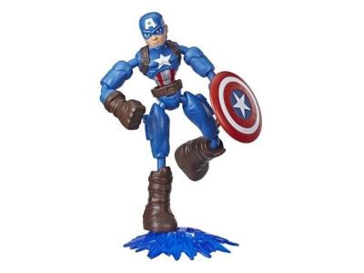 AVENGERS  Movie Marvel  Bend And Flex - Captain America