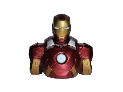MARVEL Tirelire Buste  Iron Man Edition Deluxe 