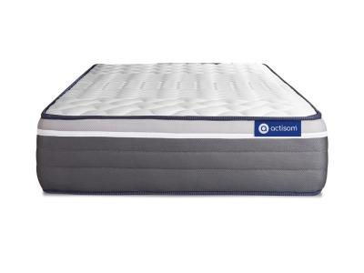 ACTISOM Matelas 120x200 Ressorts ensach&eacute;s+M&eacute;moire de forme Maxi &eacute;paisseur 7zones de confort 
