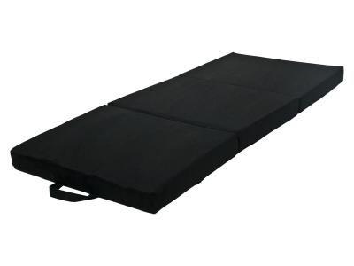 VELINDA  Matelas Touristique Confortable Plaint suppl&eacute;ment 120x200x10cm (Couleur: Noir)