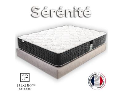  Matelas 140x190 cm S&eacute;r&eacute;nit&eacute;, &agrave; m&eacute;moire de forme - epaisseur 27 cm