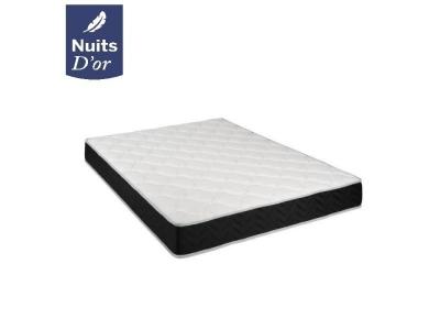KING OF DREAMS Matelas Latex 80 Kg-m3 + Aertech 35 Kg-m3 - 140X190 cm - Accueil Moelleux - Soutien Souple
