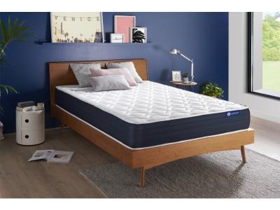 ACTISOM Matelas Ressorts ensaches et Memoire de forme ACTIFLEX SLEEP 5 zones de confort