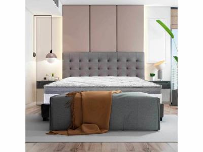  Matelas 160x200 cm ressorts ensach&eacute;s, m&eacute;moire de forme Relaxation - &eacute;paisseur 26 cm