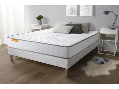 SEPTNUITS Matelas 160x200 m&eacute;moire de forme Matelas Memo 160x200 cm