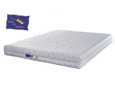 Matelas 160x200 Mousse Poli Lattex Ind&eacute;formable - Hauteur 20 cm - D&eacute;houssable - Lavable - Soutien Ferme + Prot&egrave;ge Matelas OFFERT 160 200 Diamond King of Dreams 