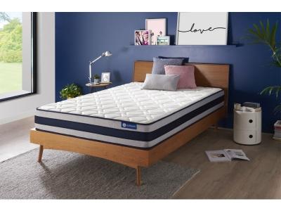 ACTISOM Matelas 160x200 cm Ressorts ensach&eacute;s et M&eacute;moire de forme - Actiflex Ergo