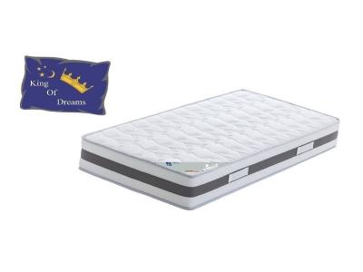 KING OF DREAMS Matelas 80x200 mousse &agrave; m&eacute;moire de forme 50 kg/m3 - ferme - 23 cm king memory