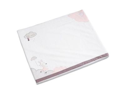 SAUTHON  Baby D&eacute;co-Matelas &agrave; langer Lilibelle (68 x 84 cm) - Rose