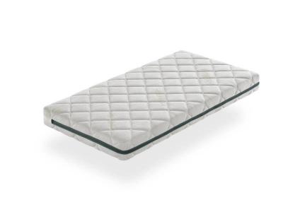 DORMISSIMO Matelas Bebe 57x117 Bambu Epaisseur 12 Cm Adaptable, Avec Particules Naturelles Et Respirantes