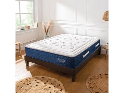  Matelas &agrave; Ressorts ensach&eacute;s 200x200