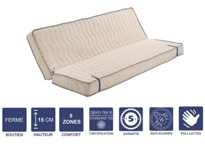  Literie Julien Matelas Ferme Clic Clac 120x190