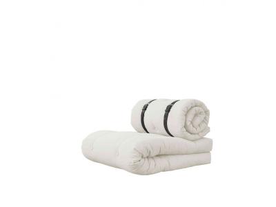 KARUP Fauteuil convertible en lit de jour &eacute;cru Buckle-Up -  Design
