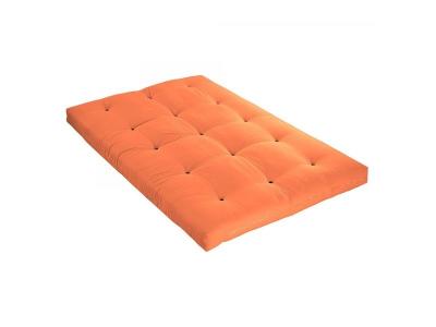 I D LITERIE Terre de Nuit Matelas futon orange goyave coeur en latex 160x200