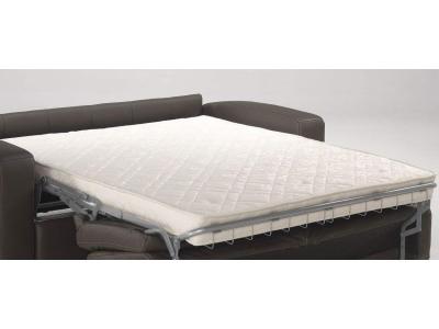  Matelas pour Canap&eacute; lit 140x190 x 15cm Mousse M&eacute;moire de Forme et Mousse Poli Lattex Ferme + Oreiller M&eacute;moire de Forme + Prot&egrave;ge Matelas OFFERTS 