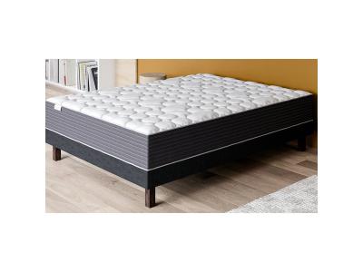 HBEDDING Matelas 160x200 ressorts ensach&eacute;s - Mousse &agrave; m&eacute;moire de forme