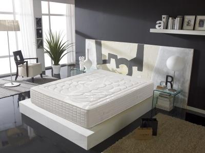 BEZEN Matelas &agrave; ressorts ensach&eacute;s et m&eacute;moire de forme 27cm80X200