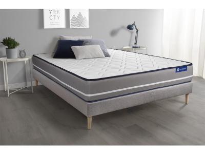 ACTISOM Matelas + sommier 140x200 m&eacute;moire de forme  - Actimemo pur