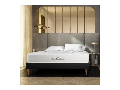 ROYAL PALACE BEDDING Ensemble matelas ressorts ensach&eacute;s + m&eacute;moire de forme maxi &eacute;paisseur Windsor 140x200
