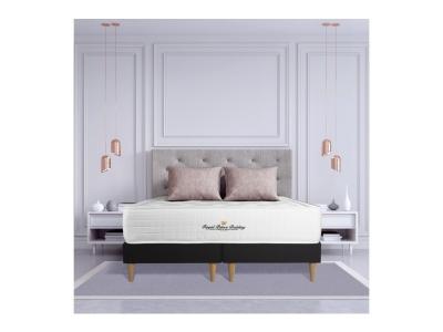 ROYAL PALACE BEDDING Ensemble matelas &agrave; m&eacute;moire de forme maxi &eacute;paisseur Buckingham 160x200 double sommier