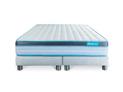 BODYCARE Ensemble matelas sommier  Perform M&eacute;moire de forme 160x200 - Ferme