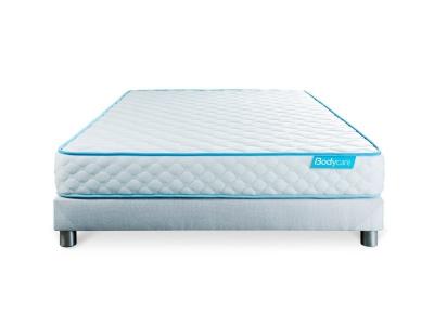 BODYCARE Ensemble sommier matelas 160x200 BodyOne Mousse HD micro alv&eacute;ol&eacute; - Tr&egrave;s ferme