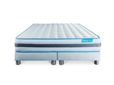 BODYCARE Ensemble BODYZONE 160x200 Ressorts ensach&eacute;s 3 zones Ultra &eacute;paisseur