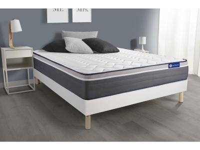 ACTISOM Ensemble Actiflex PLUS 160x200 cm + Sommier Blanc