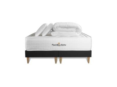 ROYAL PALACE BEDDING Pack matelas 180x200 double sommiers oreiller couette