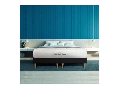 ROYAL PALACE BEDDING Ensemble matelas &agrave; m&eacute;moire de forme maxi &eacute;paisseur Balmoral 180x200 double sommier