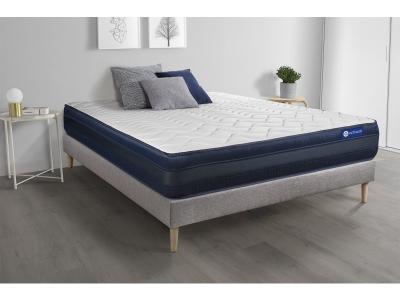 ACTISOM Matelas + sommier 200x200 latex et m&eacute;moire de forme  - Actilatex tech