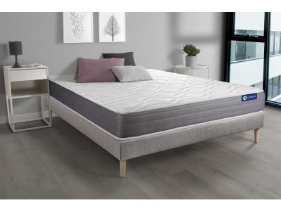ACTISOM Matelas + sommier 200x200 m&eacute;moire de forme  - Actimemo dream
