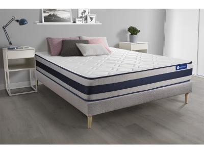 ACTISOM Matelas + sommier 200x200 m&eacute;moire de forme  - Actimemo ergo
