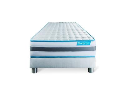 BODYCARE Ensemble BODYZONE 90&times;190 Ressorts ensach&eacute;s 3 zones Ultra &eacute;paisseur 