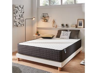 NATURALEX Matelas 90x190x24 cm - Blue Latex - M&eacute;moire de forme HR