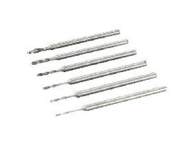 MAXICRAFT  89676 Jeu de 3 forets hss &oslash; 1,8 mm Argent