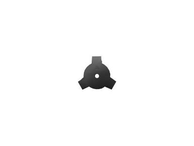  Lame de d&eacute;broussailleuse 3 dents &Oslash; coupe 25,5 cm BBO001