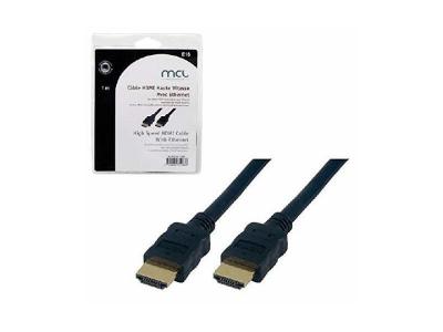 MCL Cable vid&eacute;o C&acirc;ble HDMI haute vitesse avec Ethernet m&acirc;le / m&acirc;le - 1m