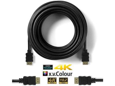 MCL Cable vid&eacute;o C&acirc;ble HDMI haute vitesse avec Ethernet m&acirc;le / m&acirc;le - 3m